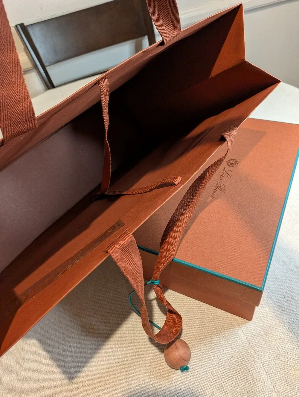 Loro Piana Shoes Box And Shopping bag
